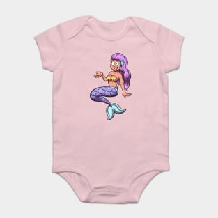 Cute Mermaid Baby Bodysuit